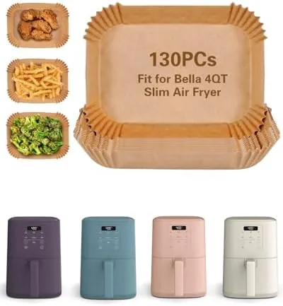 Air Fryer Disposable Parchment Paper Liner for Bella 4Qt Slim Air Fryer | 130PCs Review: Tested and Rated