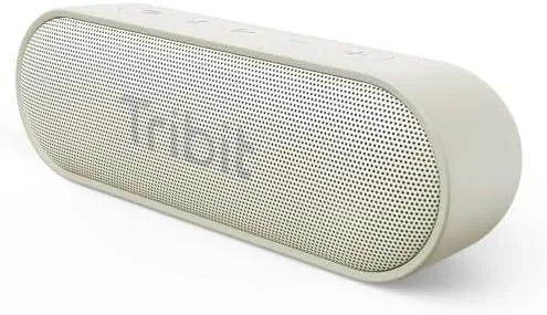 Overview of the Tribit XSound Go Portable Bluetooth Speaker, 16W, 24H Playtime, Beige