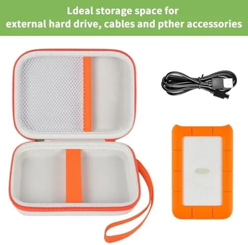 Close look at the Case for LaCie Rugged Mini 1TB/2TB/4TB/5TB External Hard Drive | build quality