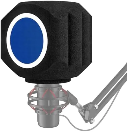 Microphone Wind Shield Pop Filter Isolation Ball, Acoustic for Record Studios Mic, Sound-Absorbing Foam Review: Tested and Rated