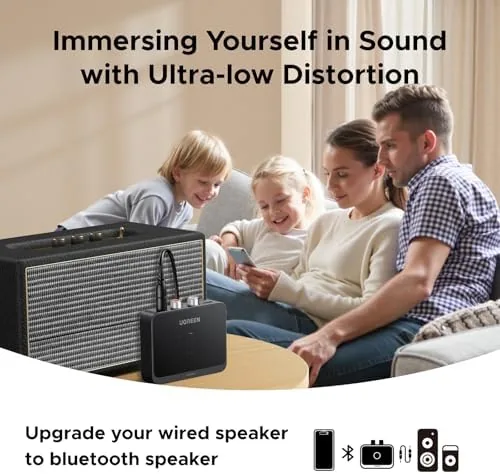 The UGREEN Bluetooth 6.0 Receiver with LDAC, Hi-Res Wireless Audio Adapter compared in context