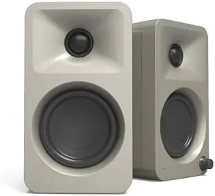 Overview of the Kanto ORAME 100W Powered Reference Desktop Computer Speakers with Bluetooth