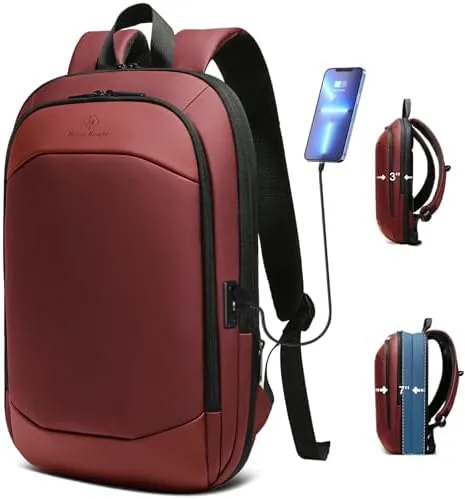 hk Business Backpack for Men, Slim & Expandable Backpack for 17 Inch Laptop | Review: Tested and Rated
