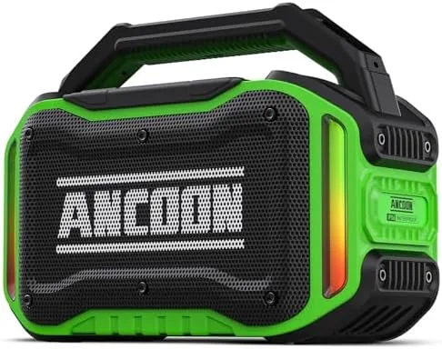 Overview of the ANCOON Speakers Bluetooth Wireless: 80W(Peak) Loud Speaker with Bass, 20H