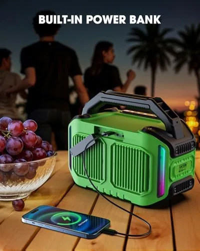 Testing the ANCOON Speakers Bluetooth Wireless: 80W(Peak) Loud Speaker with Bass, 20H over two weeks