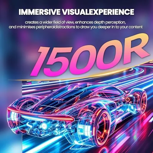 The CRUA 32" 4K UHD 160Hz Curved Gaming Monitor, 1500R, AMD compared in context