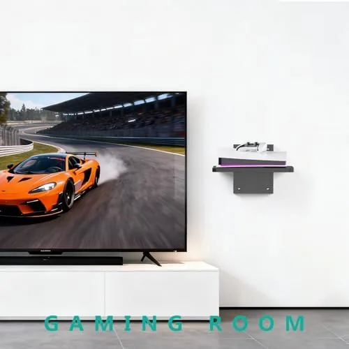 Testing the WALI Floating TV Shelf, 1 Tier Projector Shelf for DVD over two weeks