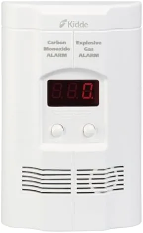Overview of the Kidde Carbon Monoxide + Explosive Gas, Natural Gas & Propane