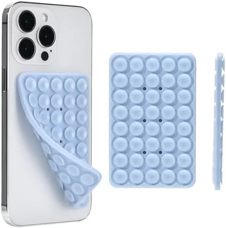 Testing the Silicone Double-Sided Suction Cup Phone Case Detachable Mount, Light Pink over two weeks