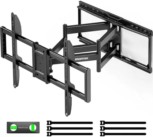 monTEK Full Motion TV Mount Review: Big Screen Muscle With a Smooth Swivel