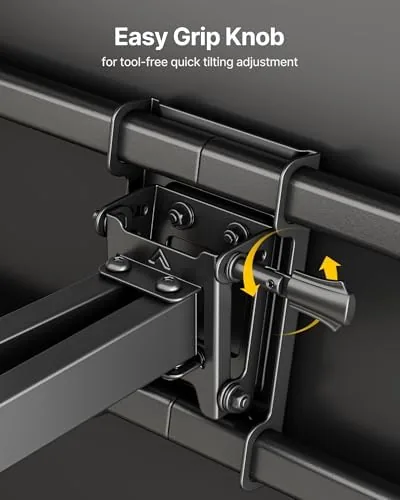 The monTEK mount compared with a budget arm and a premium arm on a workbench