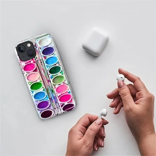 The Compatible with iPhone 14 13 Case - Hybrid Heavy Duty in real use