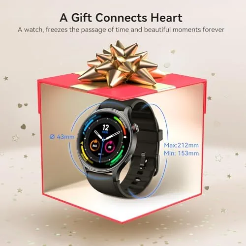 Testing the Smart Watch for Men Women, Answer/Make Call, 1.32'' AMOLED Ultra-Clear over two weeks