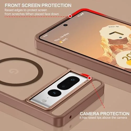 Another view of the BENTOBEN for Google Pixel 7 Pro Case [Compatible with Magsafe]