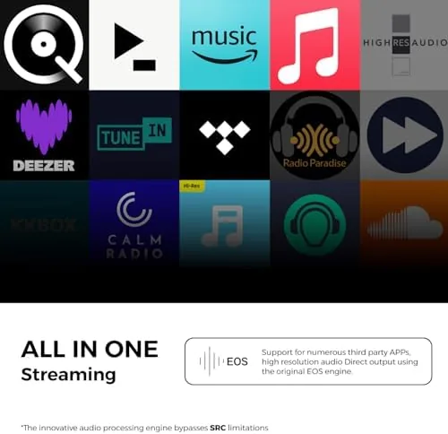 Close look at the EVERSOLO DMP-A6 Gen 2 Hi-Fi Music Streamer, Wireless Digital Music build quality