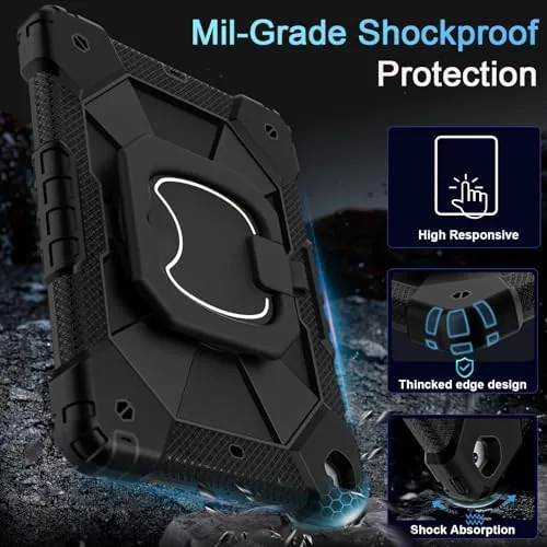 Close look at the Scnioy Case for iPad 9th Generation iPad Case 9th 8th build quality