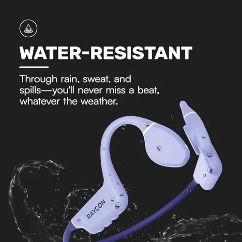 Another view of the Raycon Bone Conduction Headphones Bluetooth - Open Ear Running Headphones