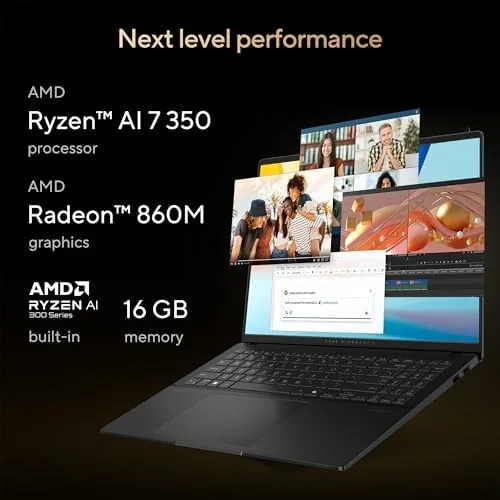 The ASUS Vivobook S16 Laptop, Copilot+ PC, AMD Ryzen AI 7 in real use