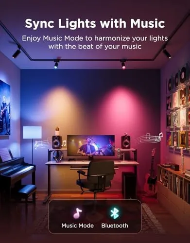 The Govee Smart E12 Led Bulb, RGBWW Color Changing, 2.4GHz Only compared in context