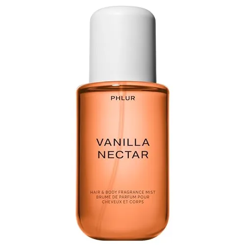 PHLUR Vanilla Nectar Body Mist, 8 Fl Oz - Hair and Body Perfume for Review: Tested and Rated