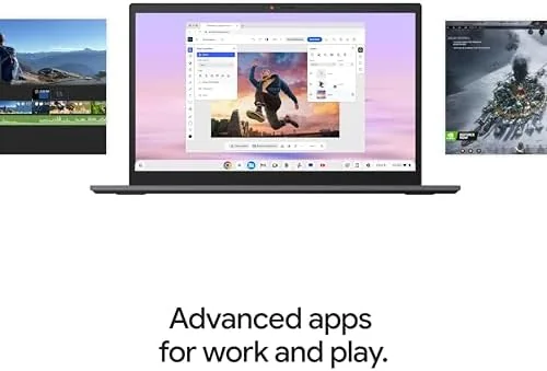 The Chromebook Plus 515 compared side by side with a budget Chromebook
