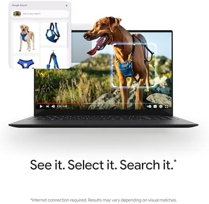 A person using the Chromebook Plus 515 in a bright home office