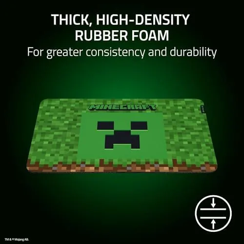 Another view of the Razer Gigantus V2 Cloth Gaming Mouse Pad (Medium), Minecraft Edition