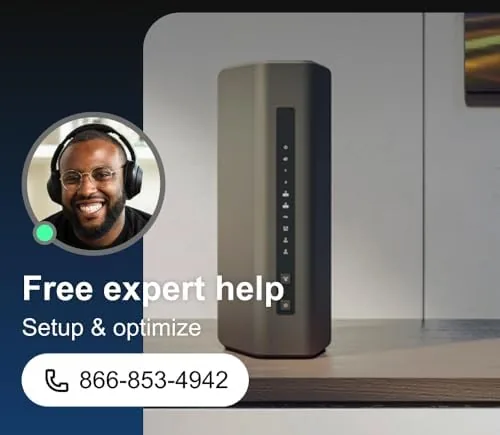 A speed test result running on a phone connected to the R6700AX network