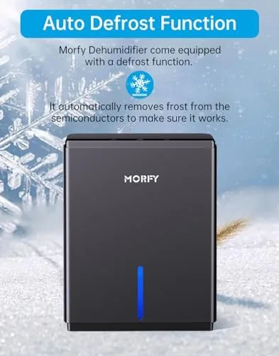 Testing the MORFY Dehumidifier, 80 OZ Small Dehumidifier for Bedroom, Bathroom, RV over two weeks
