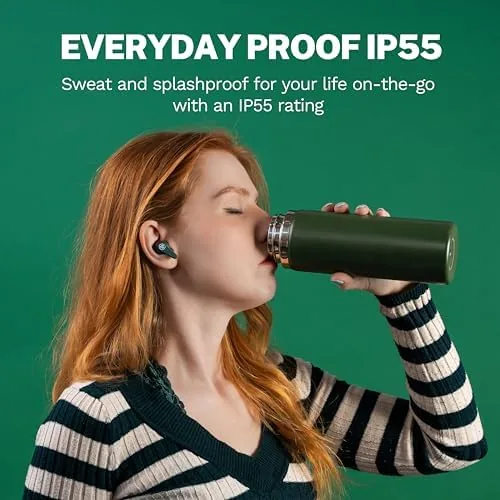 Testing the JLab, Go Pods ANC, True Wireless Earbuds, Active Noise Cancelling, Bluetooth, Sage over two weeks