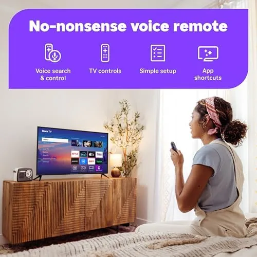 Live sports playing on the Roku television showing smooth motion