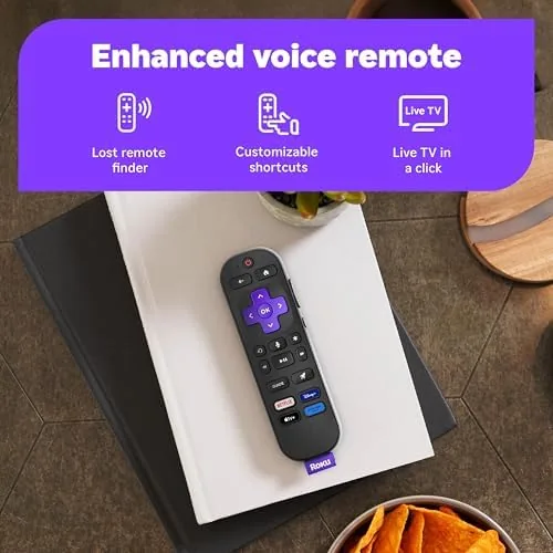 The Roku Smart TV , 50-Inch Select Series, 4K HDR TV in real use