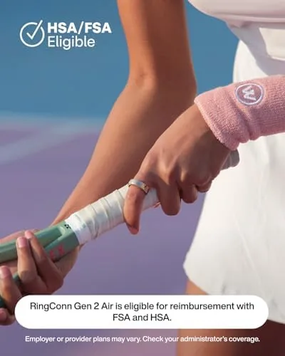 Testing the RingConn Gen 2 Air Ultra-Thin Smart Ring(Size 14, Galaxy Sliver) over two weeks