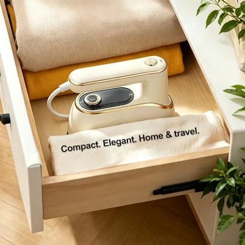 The Travel Steamer for Clothes Portable Rotary Garment Iron 1200W Small compared in context