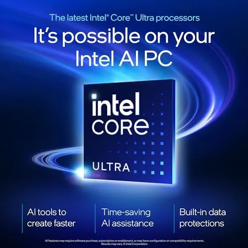 The Windows Copilot panel showing on-device AI features on the Aspire 14
