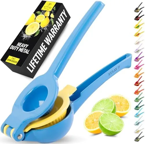 Zulay Blue Lemon Squeezer Review: A Workhorse in the Kitchen Cabinet