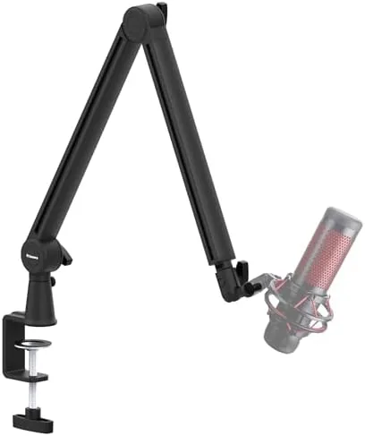 Another view of the Mic Arm, Premium Microphone Boom Arm with Cable Management, 360°Rotatable