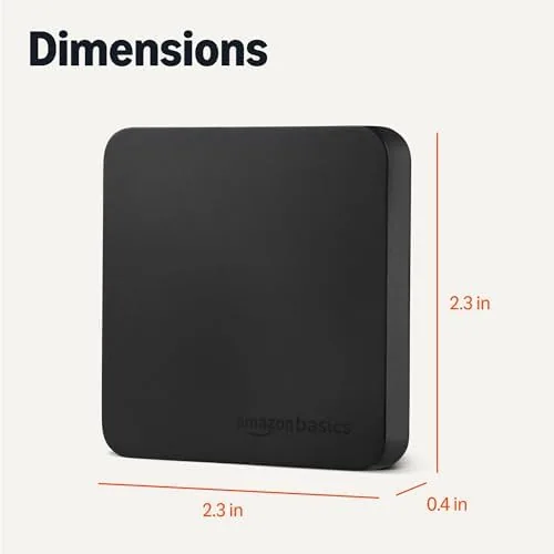 Another view of the Amazon Basics Portable External SSD, 1TB, 2000MB/s Speeds, USB 3.2