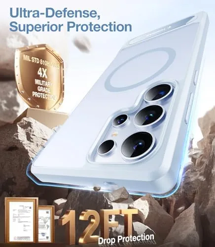 Another view of the TORRAS Strong Magnetic & Stand for Samsung Galaxy S25 Ultra
