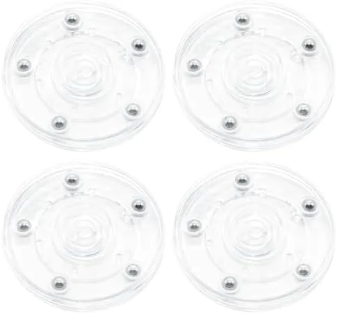 Clear Acrylic 3 Inch Lazy Susan Turntables Review: Mini Spinners for Tight Spaces