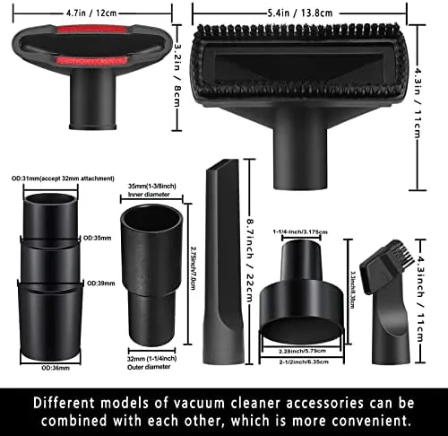 The flexible crevice tool reaching into a tight corner