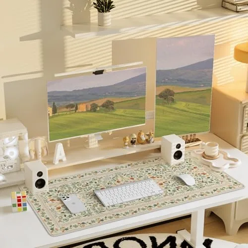 Testing the iCasso Desk Mat for Keyboard and Mouse, Large Mouse Pad over two weeks