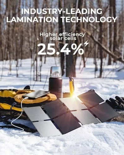 Testing the [Upgraded] BigBlue Ultra-Light Portable 25W Solar Panel Charger with USB-A over two weeks