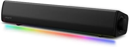 Testing the Creative Sound Blaster GS3 Compact RGB Gaming Soundbar, Superwide, White over two weeks