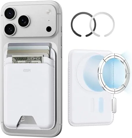 Overview of the ESR for MagSafe Wallet, 5 Card Holder for Phone Case
