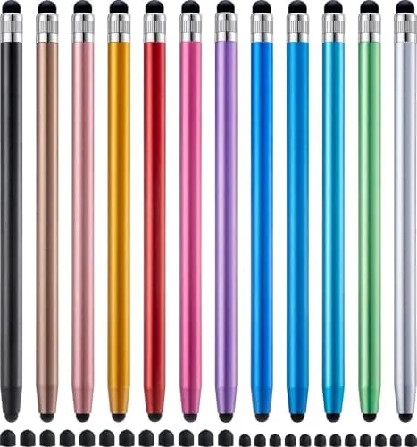 12Pcs Stylus Pen for Touchscreen Stylus Pen for iPad iPhone Android | 2-in-1 High Review: Tested and Rated