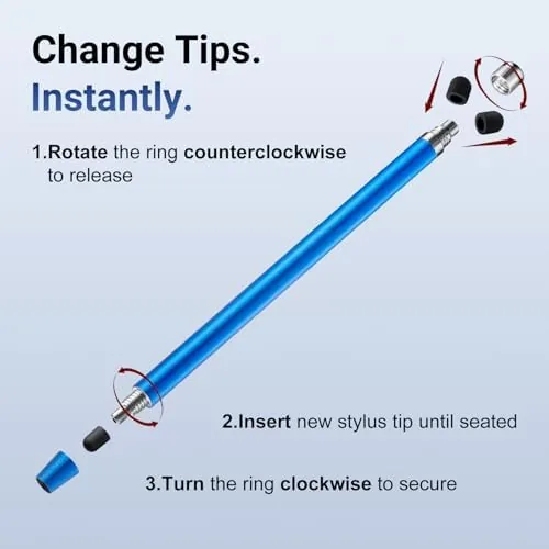 Another view of the 12Pcs Stylus Pen for Touchscreen Stylus Pen for iPad iPhone