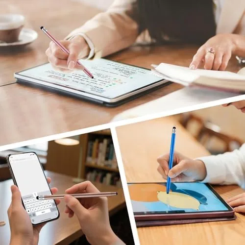 The 12Pcs Stylus Pen for Touchscreen Stylus Pen for iPad iPhone compared in context