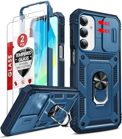 Overview of the LeYi for Samsung Galaxy A17/16-5G Phone Case: Galaxy A17 Screen