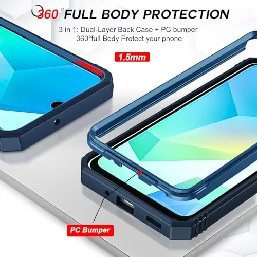 Another view of the LeYi for Samsung Galaxy A17/16-5G Phone Case: Galaxy A17 Screen